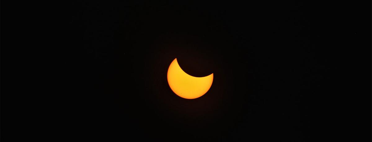 Partial solar Eclipse