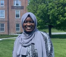 Amina Diop named as first John F. Angle Graduate Fellow in Astronomy